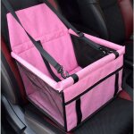 Si�ge rehausseur de voiture pour chien et chat, housse de si�ge imperm�able et respirante avec laisse ...