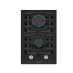 Siemens - domino gaz 30cm 2 feux noir er3a6bi40