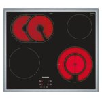 Plaque de cuisson vitroc�ramique 4 plaques siemens iq300 ef645bnn1e - niche - largeur : 56 cm - profondeur ...