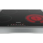 Siemens et645ffn1e - table de cuisson lectrique en cramique avec 4 zones de chauffe