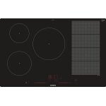 Siemens ex801lvc1e plaque noir, acier inoxydable int�gr� plaque avec zone � induction 5 zones