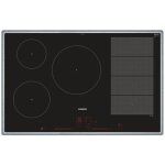 Siemens ex845lvc1e plaque noir, acier inoxydable int�gr� plaque avec zone � induction 5 zones
