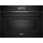 Siemens - four combin mo intgrable 45l noir cm776g1b1
