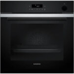 Siemens iq300 hr272ges3 four 71 l 3600 w acier inoxydable