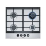 Siemens iq500 ec6a5hb90d - table de cuisson au gaz - 4 plaques de cuisson - niche - largeur : 56 cm - ...