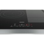 Siemens iq500 ex611fjc1f - table de cuisson  induction - 3 plaques de cuisson - niche - largeur : 56 ...