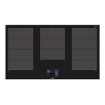 Siemens iq700 ex975kxw1e table de cuisson  induction noir - 5 foyers