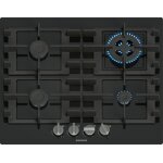 Siemens - table de cuisson gaz 59cm 7800w noir en6b6hk40
