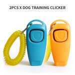 Sifflet d'entra�nement pour chien 2 en 1, outil de dressage pour chiens, claquettes pour chats et oiseaux, ...
