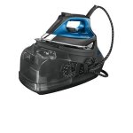 Silence steam fer  repasser pressione 7, 5 bar gris et bleu