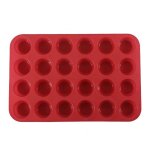 Silicone mini 24 pièces moule a gâteau poreux rond muffin tasse moule a pâtisserie bricolage gelée faisant ... Silicone mini 24 pièces moule a gâteau poreux rond muffin tasse moule a pâtisserie bricolage gelée faisant ...