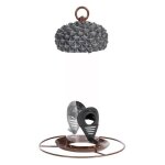 Silo � graines - esschert design - gland 27 cm - oiseau sauvage - ext�rieur