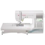Singer quantum stylist 9960 machine  coudre 600 mailles 13 one - step buttonholes lcd affichage