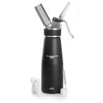Siphon a crème 0, 5 l en aluminium noir Siphon a crème 0, 5 l en aluminium noir