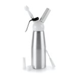Siphon pour la crème 1l en aluminium blanc Siphon pour la crème 1l en aluminium blanc