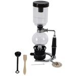 Siphon a main en verre rsistant a la chaleur, pour cafetire, filtre, pour usage domestique et en cuisine ...