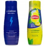 Sirop pour sodastream isotonique et lipton th glac citron 440ml