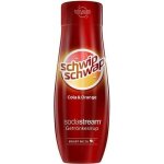 Sirop sodastream avec saveur de schwip schwap cola & orange