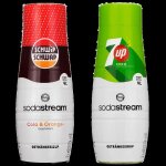 Sirop pour sodastream schwip schwap cola orange + sirop pour sodastream 7up 0