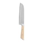 Sitram - 715497 - couteau santoku l 31. 5 cm lame acier inoxydable - manche en hêtre rivetée certifié ... Sitram - 715497 - couteau santoku l 31. 5 cm lame acier inoxydable - manche en hêtre rivetée certifié ...