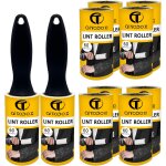 Sjzg - aitodos� rouleau poils animaux 600 feuilles, 10 rouleaux + 2 poign�es pour enlever les poils ...