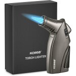 Sjzg - jet flamme briquet tempete, 3 turbo allume tempete chalumeau gaz butane rechargeables avec poinon ...