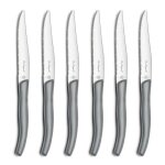 Sky - coffret 6 couteaux steak gris