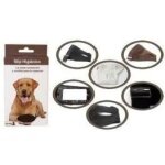 Slip - marque inconnue - noir - pour chien - avec protège - slip réglable Slip - marque inconnue - noir - pour chien - avec protège - slip réglable