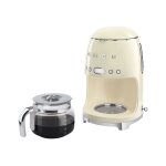 Smeg 50's style dcf02creu - cafeti�re - 10 tasses - cr�me
