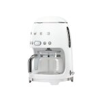 Smeg 50's style dcf02wheu - cafetire - 10 tasses - blanc