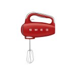 Smeg 50's style hmf01rdeu - batteur � main - 250 watt - rouge