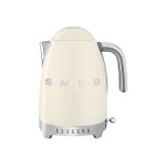 Smeg 50's style klf04creu - bouilloire - 1. 7 litres - 2. 4 kwatt - crème Smeg 50's style klf04creu - bouilloire - 1. 7 litres - 2. 4 kwatt - crème