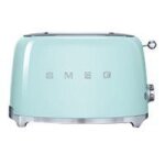 Smeg 50's style tsf01pgeu - grille - pain - 2 tranche - 2 emplacements - vert turquoise