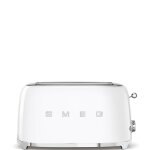 Smeg 50's style tsf02wheu - grille - pain - 4 tranche - 2 emplacements - blanc