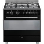 Smeg concerto bg91ctn2 cuisinière noir Smeg concerto bg91ctn2 cuisinière noir