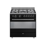 Smeg concerto bg91n2 cuisinire noir
