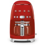 Smeg dcf02rdeu machine � caf� enti�rement automatique machine � caf� filtre 1, 4 l