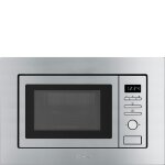 Smeg elite fmi020x - four micro - ondes grill - intgrable - 20 litres - 800 watt - acier inoxydable