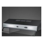 Smeg hotte inox / noir - ksec61xe3