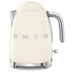 Smeg klf03creu bouilloire 1, 7 l 2400 w cr�me