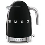 Smeg klf04bleu bouilloire 1, 7 l 2400 w noir