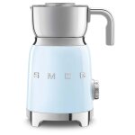Smeg mff11pbeu mousseur et r�chauffeur de lait automatic milk frother / warmer bleu