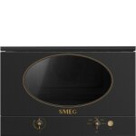 Smeg micro - ondes anthracite - mp822nao