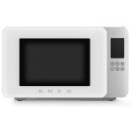 Smeg moc01whmeu micro - onde blanc micro - ondes grill comptoir 29 l 1450 w