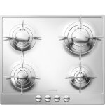 Smeg piano design p64es - table de cuisson au gaz - 4 plaques de cuisson - niche - largeur : 55. 5 cm ...