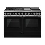 Smeg portofino cpf120igmpbl cuisinière noir Smeg portofino cpf120igmpbl cuisinière noir