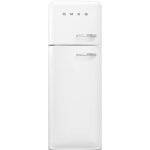 Smeg réfrigérateur deux portes blanc esthétique années 50 fab30lwh5 Smeg réfrigérateur deux portes blanc esthétique années 50 fab30lwh5