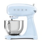 Smeg - robot p�tissier multifonctions 4. 8l 1000w bleu pastel smf05pbeu