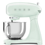 Smeg - robot p�tissier multifonctions 4. 8l 1000w vert pastel smf05pgeu