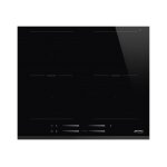 Smeg si2m7643b table de cuisson à induction noir - 4 foyers Smeg si2m7643b table de cuisson à induction noir - 4 foyers